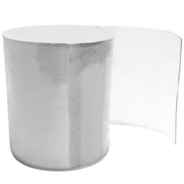Imagem de Fita Colante Transparente Forte Vazamento Piscina 10cm Cano Fita Tape 