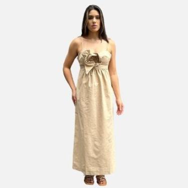 Imagem de Vestido Longo Laço Alcinha Colcci-Feminino
