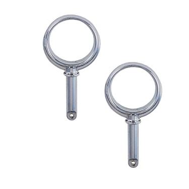Imagem de Trompas Rowlock redondas cromadas