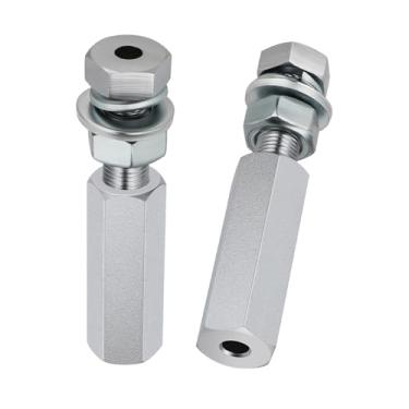 Imagem de JAVIK 2 peças de suporte de mastro de bandeira de liberação rápida prata segurar mastros de bandeira de 1/10.2 cm compatíveis com todos os quadriciclos UTV motocicleta Dirt Bike todo o ano