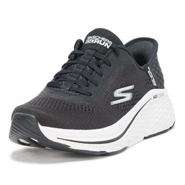 Imagem de Skechers Tênis feminino Max Cushion Elite 2.0 Vanish Hands Free Slip-ins, Preto/branco, 41