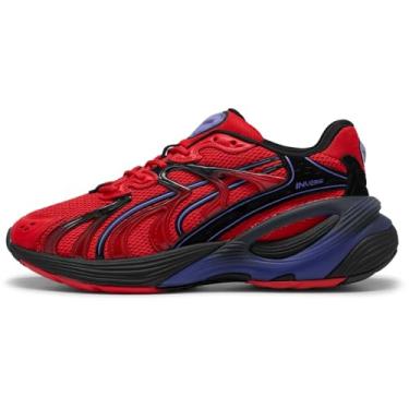 Imagem de PUMA Tênis masculino Inverse, Puma Vermelho/Ametista Escuro/Preto PUMA, 40