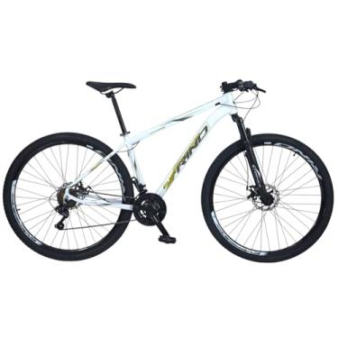Imagem de Bicicleta Aro 29 Rino Everest 21v Cambios e Pedivela Shimano Cubo Roletado (Branco, 17)