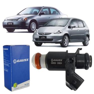 Imagem de Bico Injetor Gauss 2 Pinos Para Civic 1.7 16V Fit 1.4 8V
