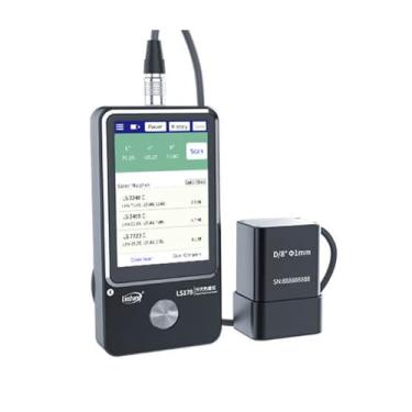 Imagem de LS178 Espectrofotômetro portátil de 1 mm, sonda dividida de abertura pequena, analisador de cores, tela sensível ao toque, medidor de diferença de cor com aplicativo e software