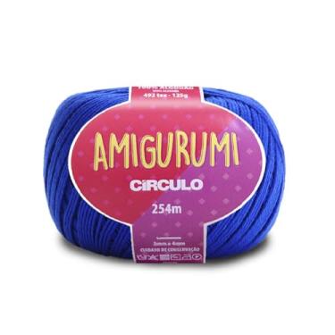 Imagem de Fio Amigurumi AZUL BIC 2829 Círculo 125g 254m - Unidade
