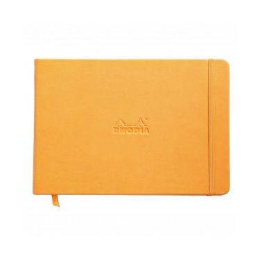 Imagem de Bl webnotebook paysage a5 96fl orange 118178c - Rhodia