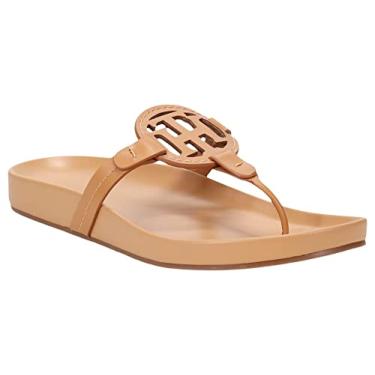 Imagem de Tommy Hilfiger Sandália feminina Relina, Natural, 34