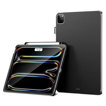 Imagem de pekarejue Capa magnética com suporte para lápis para iPad Air de 13 polegadas (M3 2025) e (M2 2024) e iPad Pro de 12,9 polegadas (6ª a 3ª geração) e compatível com teclado Apple Magic e Smart Folio