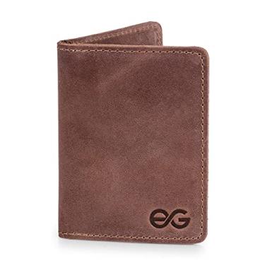 Imagem de Carteira Pequena Cnh/cédulas/cartões Mini Couro Legítimo (FÓSSIL)