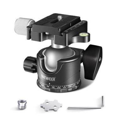Imagem de Tripé Ball Head Neewer GM36 Low Profile, tampa de carga de 15 kg.