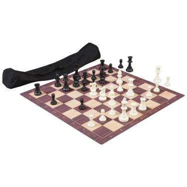 Imagem de Conjunto de xadrez The House of Staunton, o maior triplo peso do mundo