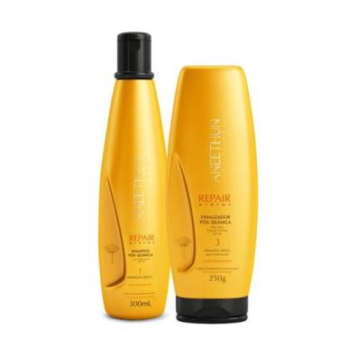 Imagem de Kit Aneethun Repair System Pós quimica Shampoo 300ml + Finalizador 250
