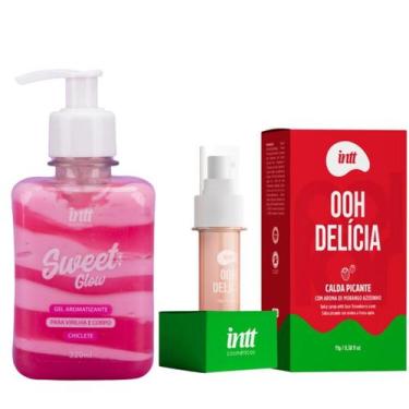 Imagem de Calda Picante Morango Beijável Creme Aromatizante Sweet - Intt