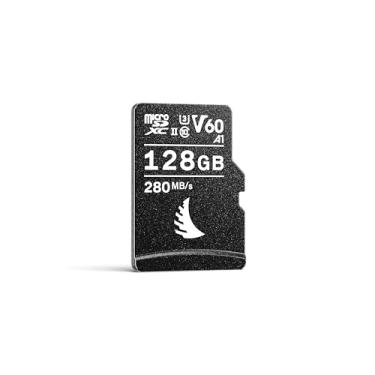 Imagem de Angelbird AV PRO microSD V60 128 GB - cartão de memória microSDXC UHS-II A1 (incluindo adaptador de cartão SD) - até 6K - para drones e câmeras de ação