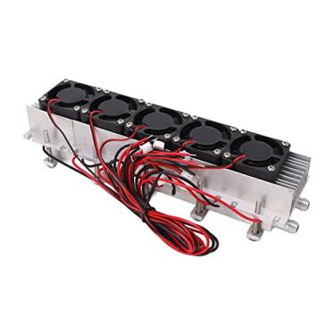Imagem de Kit de Resfriador Peltier, Resfriador de Refrigeração Semicondutor, Módulo de Resfriamento Semicondutor Liga de Alumínio de 300 W e Radiador Termoelétrico ABS para Resfriamento