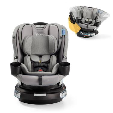 Imagem de Cadeirinha de Carro Conversível Graco EasyTurn 360 2 em 1, Giratória 360 Graus, Design Slim - Solae