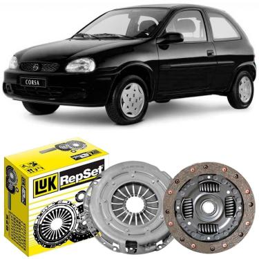 Imagem de Kit Embreagem Chevrolet Corsa Hatch 1.0 1.4 2001 A 2012 Luk