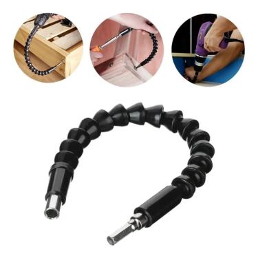 Imagem de Extensor Flexivel 292mm 1/4 Sextavado para Parafusadeira Universal - Cabo Prolongador, Haste de 30cm