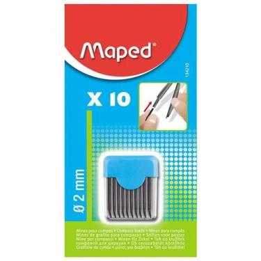 Imagem de Grafite para Compasso 10 Unidades - Maped