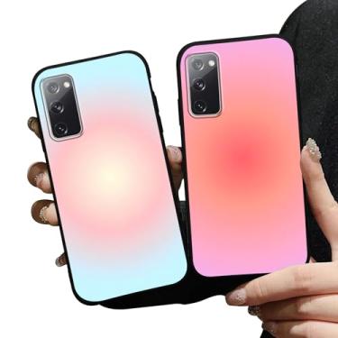 Imagem de Zrutru Pacote com 2 capas de telefone fofas para Samsung Galaxy S20 FE 5G/S20 Lite/S20 Fan Edition capa estética macia à prova de choque protetora para mulheres meninas capa de telefone Funda para