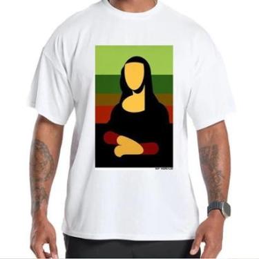 Imagem de Camiseta Oversized Masculina Algodão Streetwear HipHope-Masculino
