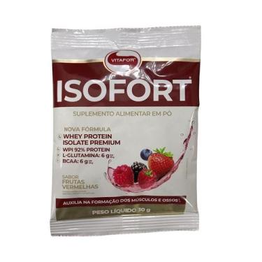 Imagem de Isofort Sachê (30g) - Sabor: Frutas Vermelhas - VitaFor