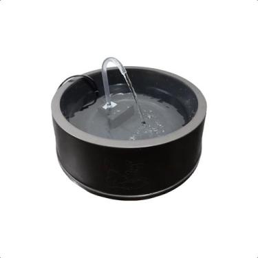 Imagem de Fonte Circle Avipet 2,5L Bivolt Neon Para Cães e Gatos, Preto