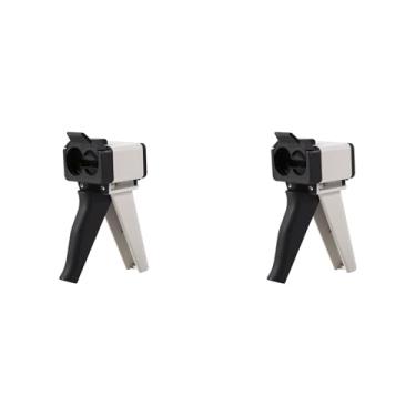 Imagem de Pistola de Gel de Borracha de Silicone Universal, 2 Peças, para Pistola de Calafetagem, Dispensador de Mistura de Impressão Dentária, Entrega