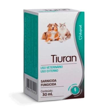 Imagem de Solução 30ml Sarnicida e Fungicida para Cachorro e Gato