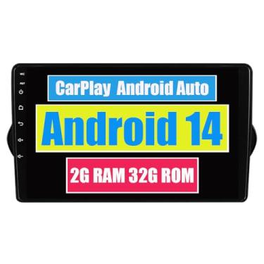 Imagem de RoverOne Central Multimídia para Fiat Tipo Egea Dodge Neon 2015 2016 2017 2018 com CarPlay Android Auto Navegação GPS Bluetooth Radio Estéreo WiFi