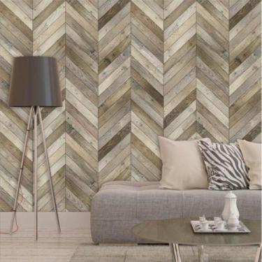 Imagem de Papel de Parede Vinil Autocolante Madeira Gutti 250 - Inove Papéis de 