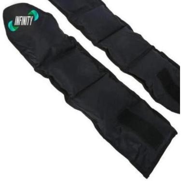 Imagem de Kit Peso Para Perna Tornozeleira Profissional 4Kg - 5Kg Par - Infinity