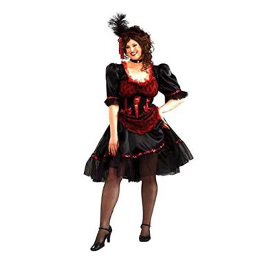 Imagem de Fantasia feminina de salão Forum Novelties Plus Size, Vermelho, Plus Size