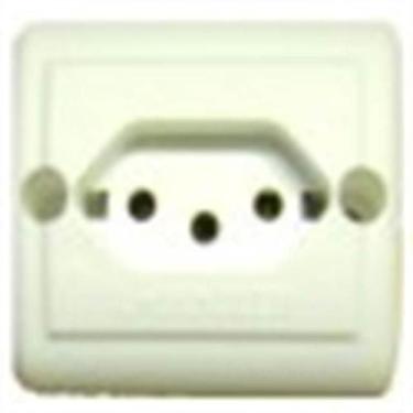 Imagem de Tomada 2P+T PB 20A Retangular Sobrepor Branco - 1713021 - LORENZETTI -