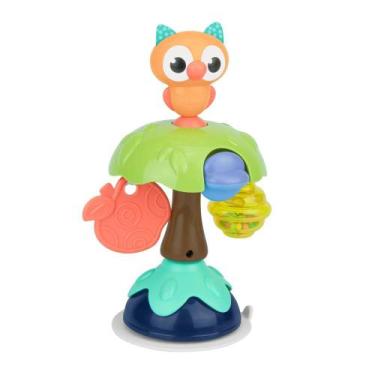 Imagem de Brinquedo de cadeirao coruja unissex pimpolho - verde/colorido