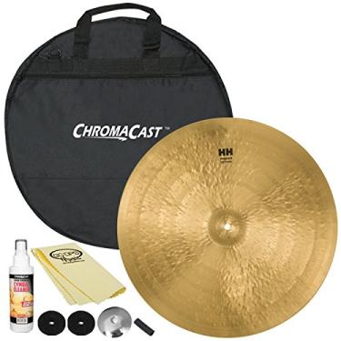 Imagem de Sabian 122VR-KIT-2 55,88 cm HH Vanguard Ride com bolsa de prato cromado e acessórios