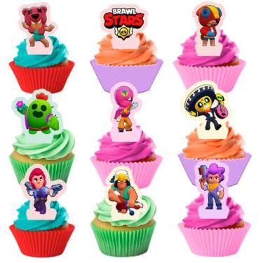 Imagem de 50 Toppers Brawl Stars - Genérico