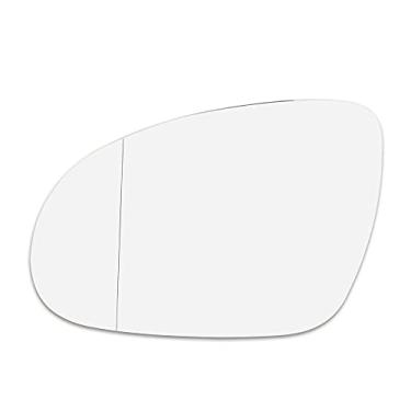 Imagem de X AUTOHAUX Vidro Espelho Aquecido com Placa de Suporte Lateral Retrovisor Vidro Espelho para VW Golf R32 RabbitX AUTOHAUX Driver Left Side a20021700ux0033