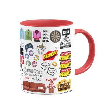 Imagem de Caneca Icons Moments The Big bang Theory - B-red