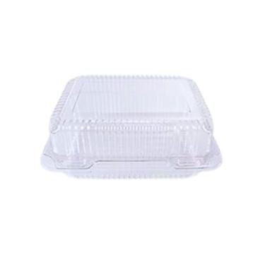 Imagem de Lunch Box 8 de Papelão Branco – Embalagem para Marmita e Lanches – Kit com 100 Unidades