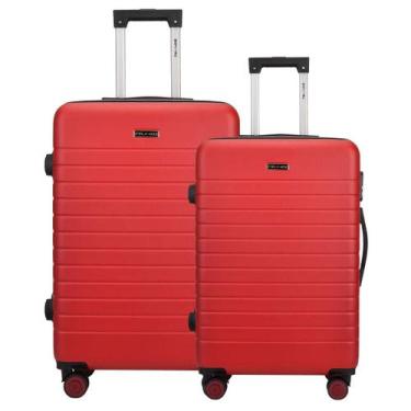 Imagem de Conjunto 2 Peças Mala Viagem P 10kg + M 23kg 360º Abs Mundi Athenas MD