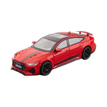 Imagem de Carro Esportivo RS7 De Liga Metálica, Escala 1:32, Com Som E Luz, Brin