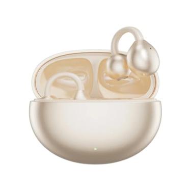 Imagem de Open Wireless Headset Bluetooth 5.4 HD CHAMADA TOTEO TOTO TOTO RUNO DE RUÍDO DE RUÍNO DE RUÍNO DE ENOVIMENTO COM MIC para telefone,Beige