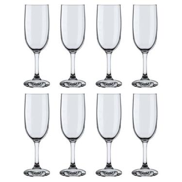 Imagem de Taça para Casamento Brindes Ano Novo Espumante Champagne 8Un, Taça cha