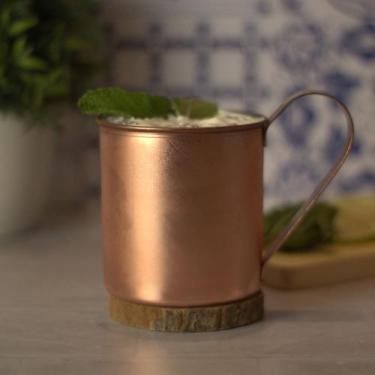 Imagem de Caneca para Drinks Moscow Mule em Aço Inox - Desembrulha