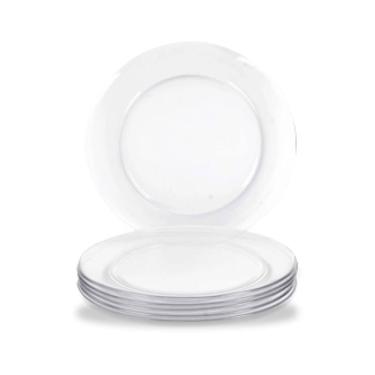 Imagem de Jogo 12 Pratos Raso Gourmet Astral 26cm Marinex Santa Marina