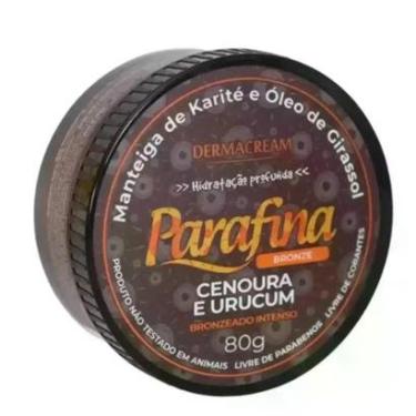 Imagem de Parafina Bronze Cenoura E Urucum Dermacream 80G-Unissex