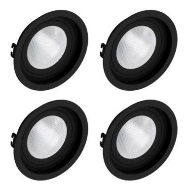 Imagem de 4 Spot Face Plana Par30 E27 Redondo Save Energy 110/220V