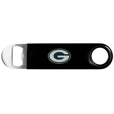 Imagem de NFL Siskiyou Sports Fan Shop Green Bay Packers abridor de garrafa de pescoço longo tamanho único preto